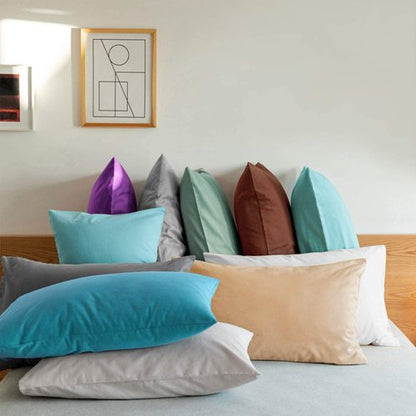 FLXXIE Body Pillow Cover - Super Soft Microfiber 20x54 Pillowcase | Envelope Closure, Stain Resistant, Purple