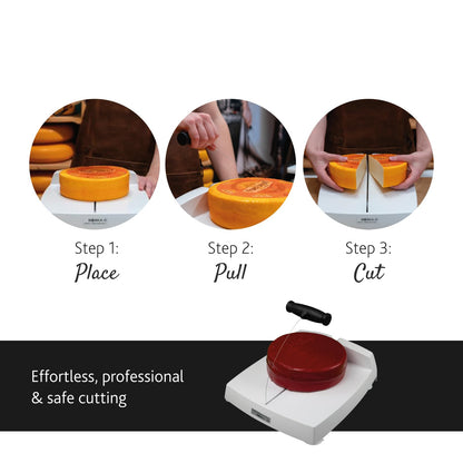 BOSKA Cheese Commander Pro+ - Wire slicer - Cheese Slicer - Professional cutter - Slicer For cheese like Cheddar and Gouda - For Block Heavy Duty Wires - NSF Certified