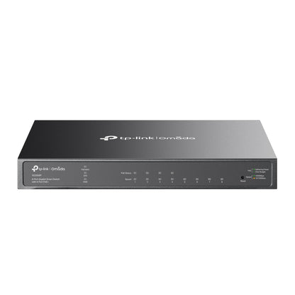 TP-Link TL-SG2008P | Jetstream 8 Port Gigabit Smart Managed PoE Switch | 4 PoE+ Port @62W | Omada SDN Integrated | PoE Recovery | IPv6 | Static Routing | L2/L3/L4 QoS |Limited Lifetime Protection