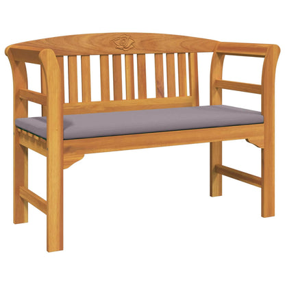 GFDWPUY Outdoor Rose Bench Hand Carved Solid Acacia Wood 44.88 x 18.11 x 32.48 in Natural Finish for Balcony Garden Patio