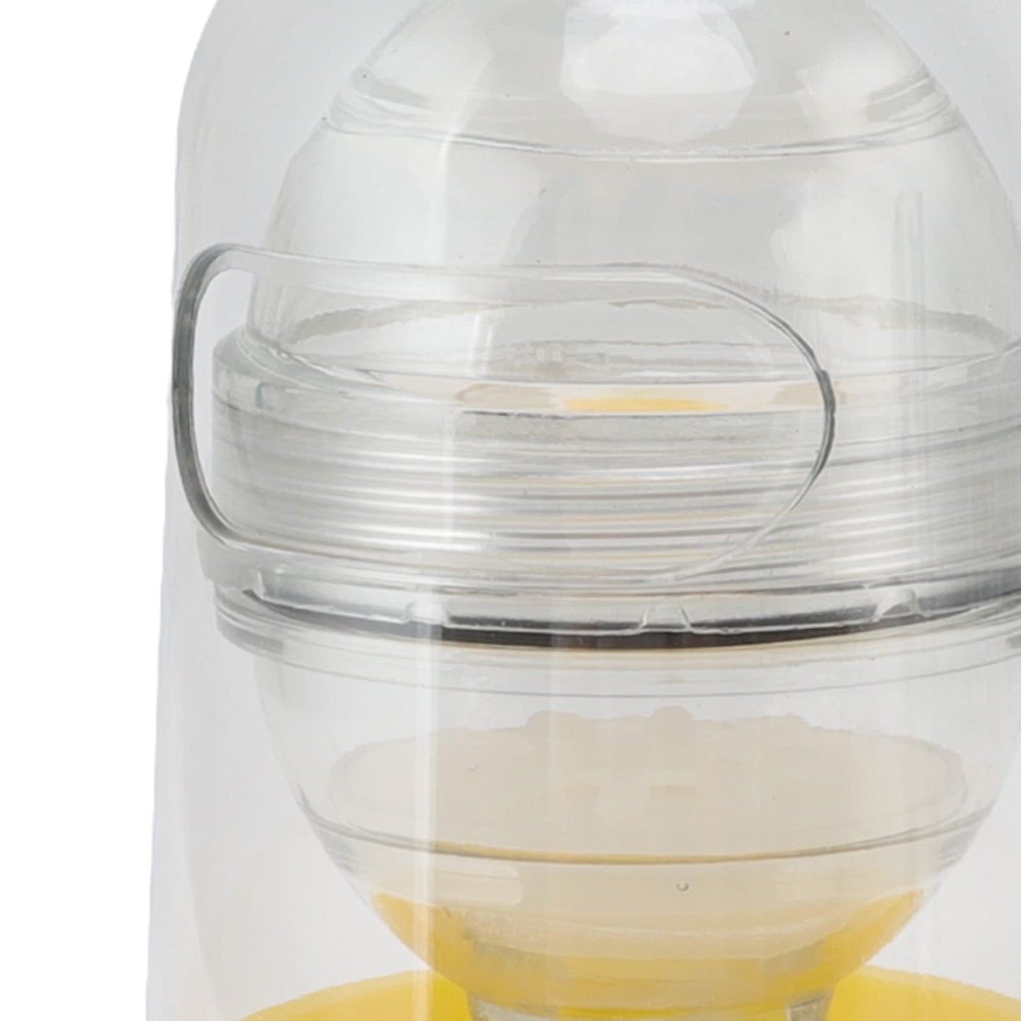 Zerodis Egg Spinner, Pulling Rope Detachable Plastic Dishwasher Washable Manual Golden Egg Shakers, Egg White and Yolk Spin Mixer Egg Scrambler for Making Hard Boiled Golden Eggs