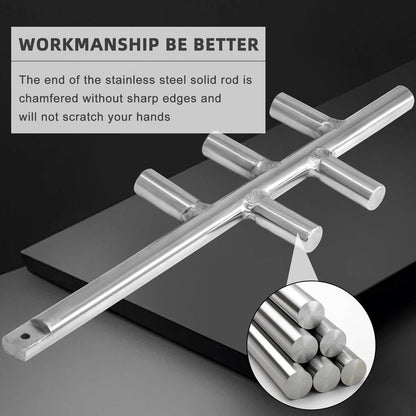 Aibabcue 891059 Stainless Steel Agitator for US Stove American Harvest 6039, 6041, 6041I, 6037, 6033, 6041TP, 6041HF Pellet Stoves, Agitator Rod Replacement for Ashley APC1406