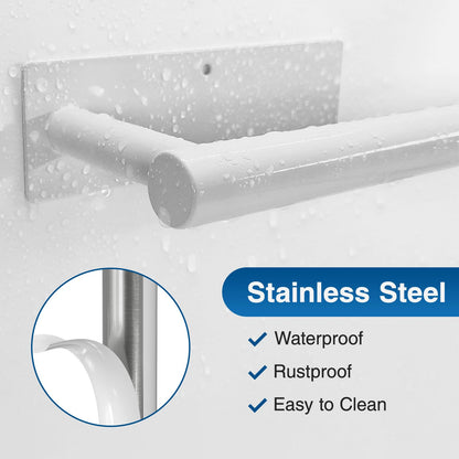 Paper Towel Holder - Self-Adhesive or Drilling, Gold, Wall Mounted, SUS304 Stainless Steel Kitchen Roll Dispenser Under Cabinet