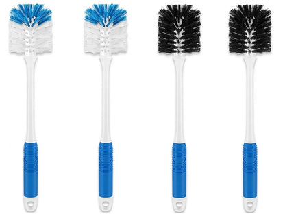 Bottle Brush Cleaner Set—Long Water Bottle Brushes for Tumblers, Cups, Glassware & Baby Bottles, 4 Pack