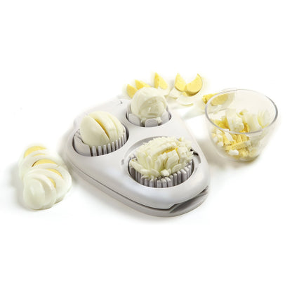 Norpro 998 Multi Egg Slicer, White