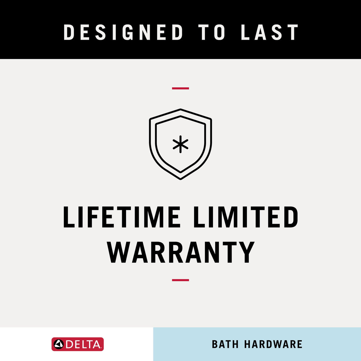 Delta Double Towel Hook for Bathroom or Kitchen| Polished Nickel | Cassidy Accessories