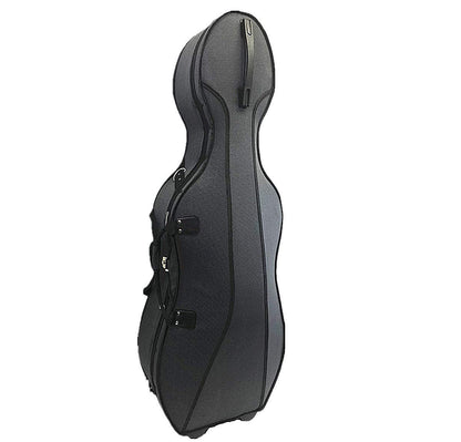 New 4/4 Gray Color Cello Foamed Case with Two Wheels/Extra one Rosin…