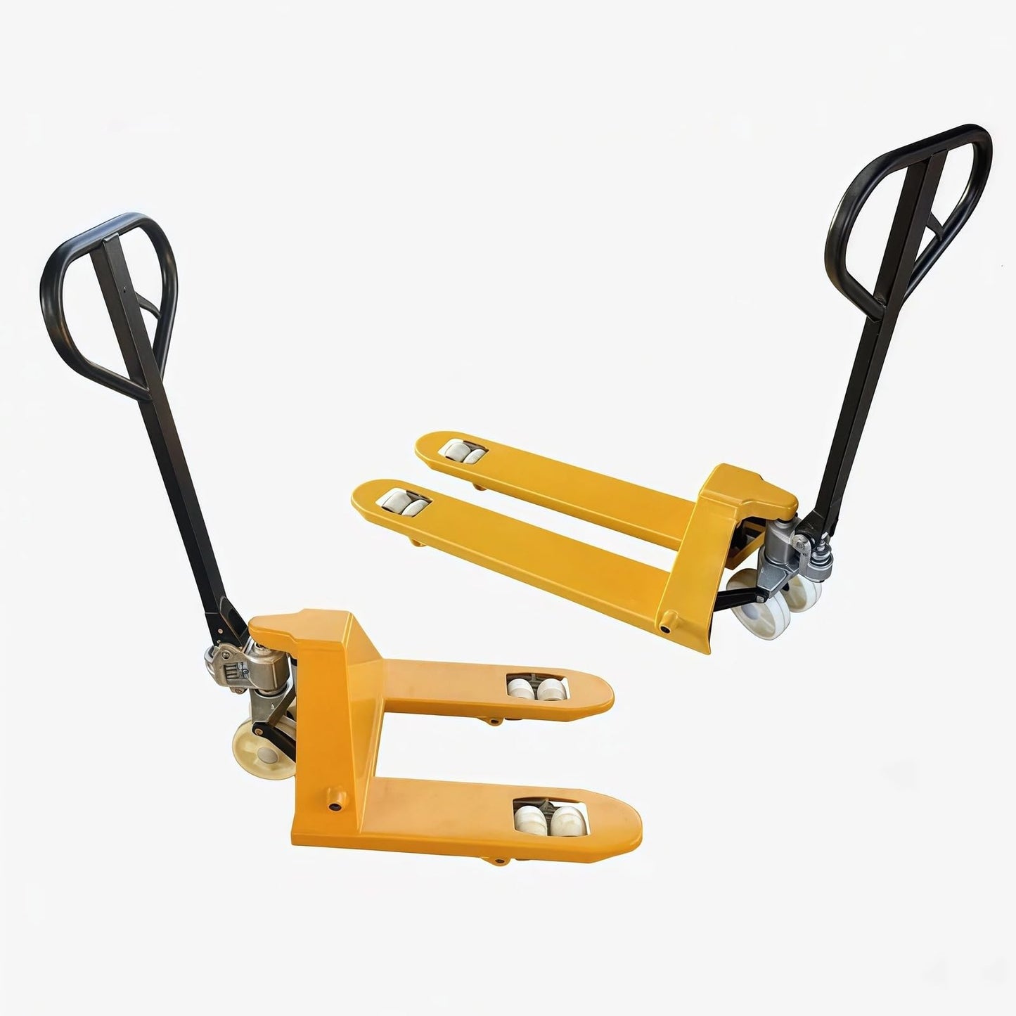 Industrial Pallet Truck Short Fork Manual Pallet Jack for Tight Space Warehouse Material Handling(Small)