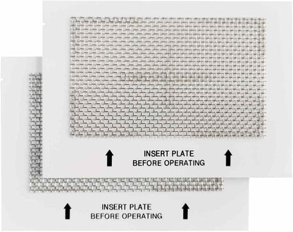 Universal Ceramic Ozone Plates, Washable Replacement for Generic Ozone Generators, 6.5" x 4.5" Inches, 2 Pack