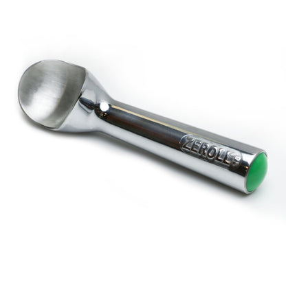 Zeroll Original Ice Cream Scoop Unique Liquid Filled Heat Conductive Handle Simple One Piece Aluminum Design Easy Release Made in USA, 2.5-Ounce, Silver