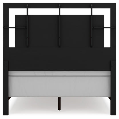 Signature Design by Ashley Covetown Traditional Full Panel Bed, Foundation or Box Spring Needed, Dark Brown