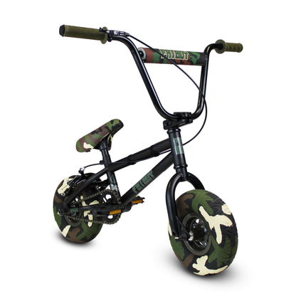 Fatboy Mini BMX in PRO Model with 3pc Crank - Assault/Stunt Model with 1 pcs Crank Mid Level - The Riot is Entry Level with 1-pc Crank (Assault/Stunt-Apache)