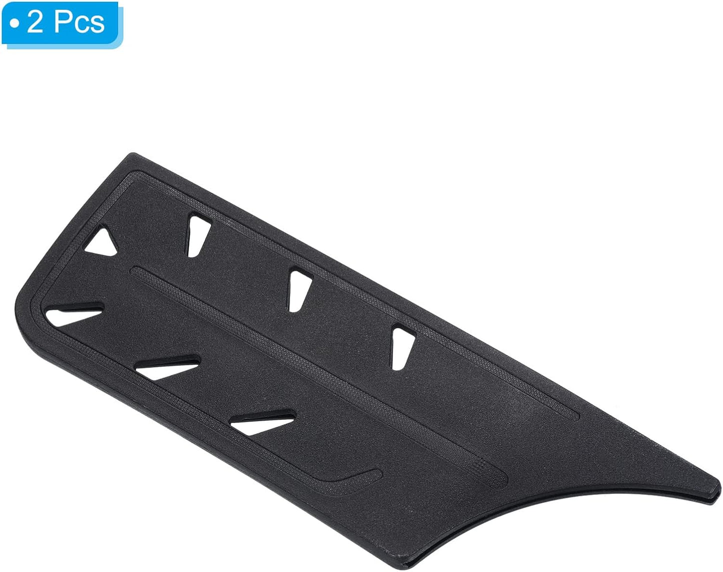 PATIKIL Plastic Safety Knife Cover Sleeves, 2 Pack for 7" Nakiri Knife, Universal Blade Protector, Black