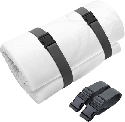 Skiennix Mattress Moving Straps - Adjustable Packing Straps with Buckles for Twin & Full Sizes (60" x 2")
