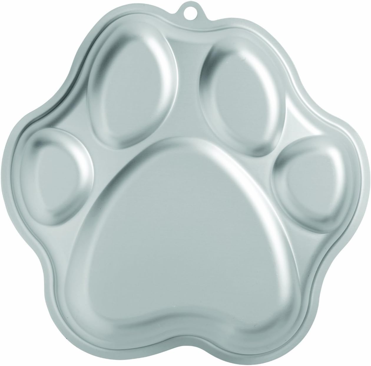 Wilton Aluminum Paw Print Cake Pan, Silver