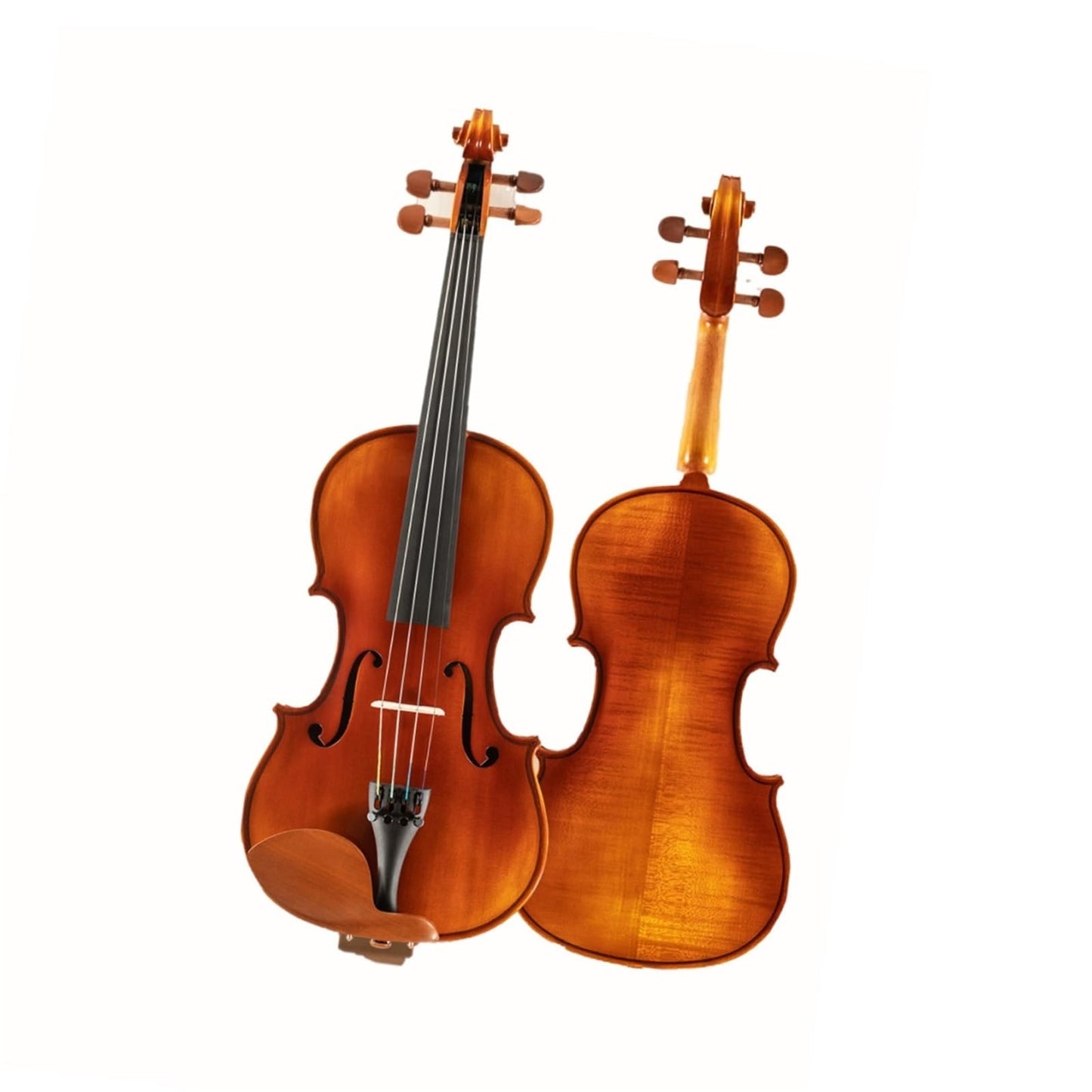A Full Sized Handmade Solid Wood Violin Perfect For Beginners And Competition Grade Players. Violins Set(4/4)