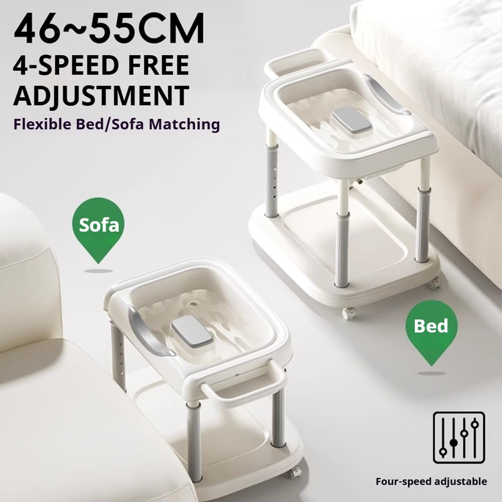 Home Hair and Scalp Spa Treatment Kit, Portable Waterfall Shower Head Shampoo Basin, with Pump Water Circulation Stand, Suitable for The Elderly, Bedridden Individuals,Bb