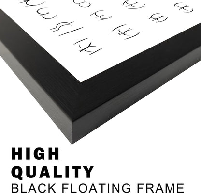 Regine Switzerland Black and White Bathroom Wall Art - Framed Funny Decor Canvas Print
