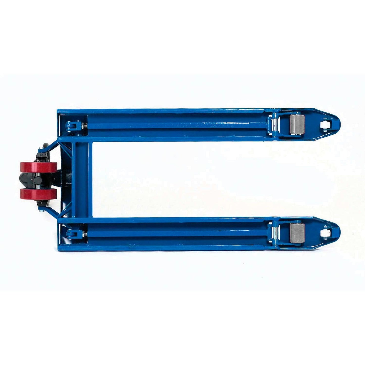 Global Industrial Low Profile Narrow Fork Pallet Jack Truck with 21" W x 48" L Forks, 4500 Lb. Capacity, Manual Duty Truck for Warehouse, Manufacturing and Retail