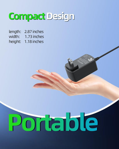 27V 26.5V Replacement Charger for WLUPEL Hero 8, Oraimo OSV-102 Cordless Vacuum Cleaner Battery Power Adapter Cord