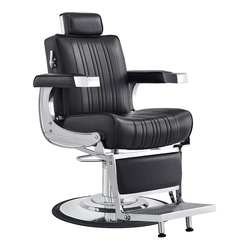 Dir Classic Heavy-Duty Barber Chair Hydraulic Barbering Chair for Barber Shop Kingston