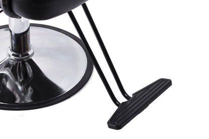 Funnylife Vintage Black Styling Salon Shampoo Barber Chair