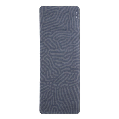 WeGym Yoga Mat, 4mm Cushioned Exercise Mat for Yoga, Pilates, Home Workouts - Anti Slip Polyurethane Suede Yoga Mat with Carrying Strap