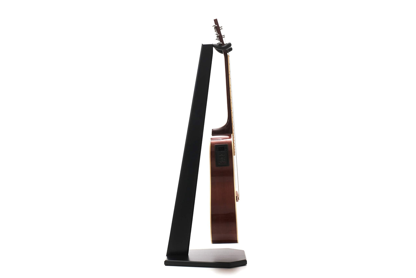 Ruach GS-5 Wooden Acoustic Guitar Stand Hanger for Acoustic and Electric Guitar - Black