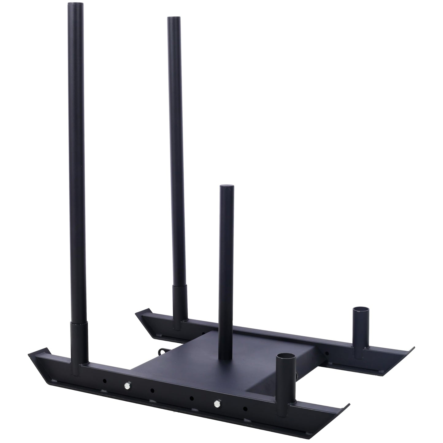 Amacv Weight Training Pull Sled, Fitness Strength Speed Training Sled, Steel Power Sled Workout Equipment for Athletic Exercise and Speed Improvement