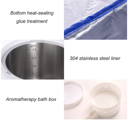 Portable Steam Sauna Spa Indoor Sauna Tent Remote Control 60 Minute Timer Included One Person Sauna for Therapeutic Relaxation at Home