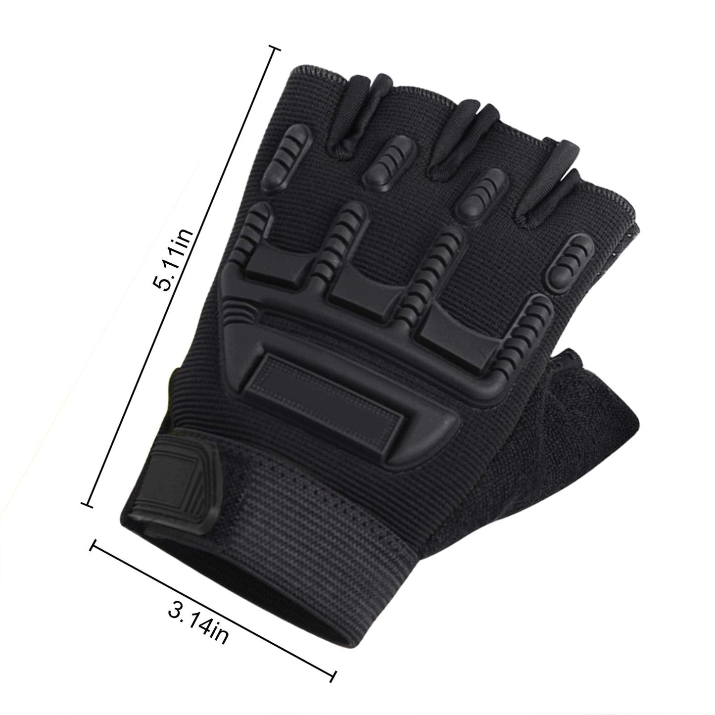 Biking Gloves Kids Boys Girls Cycling Exercise Half Finger Fingerless Gloves Child Motor Bike Riding Anti-Slip Weight Lifting Bikes Workout Climbing Bicycle Glove Gym Skate Glove