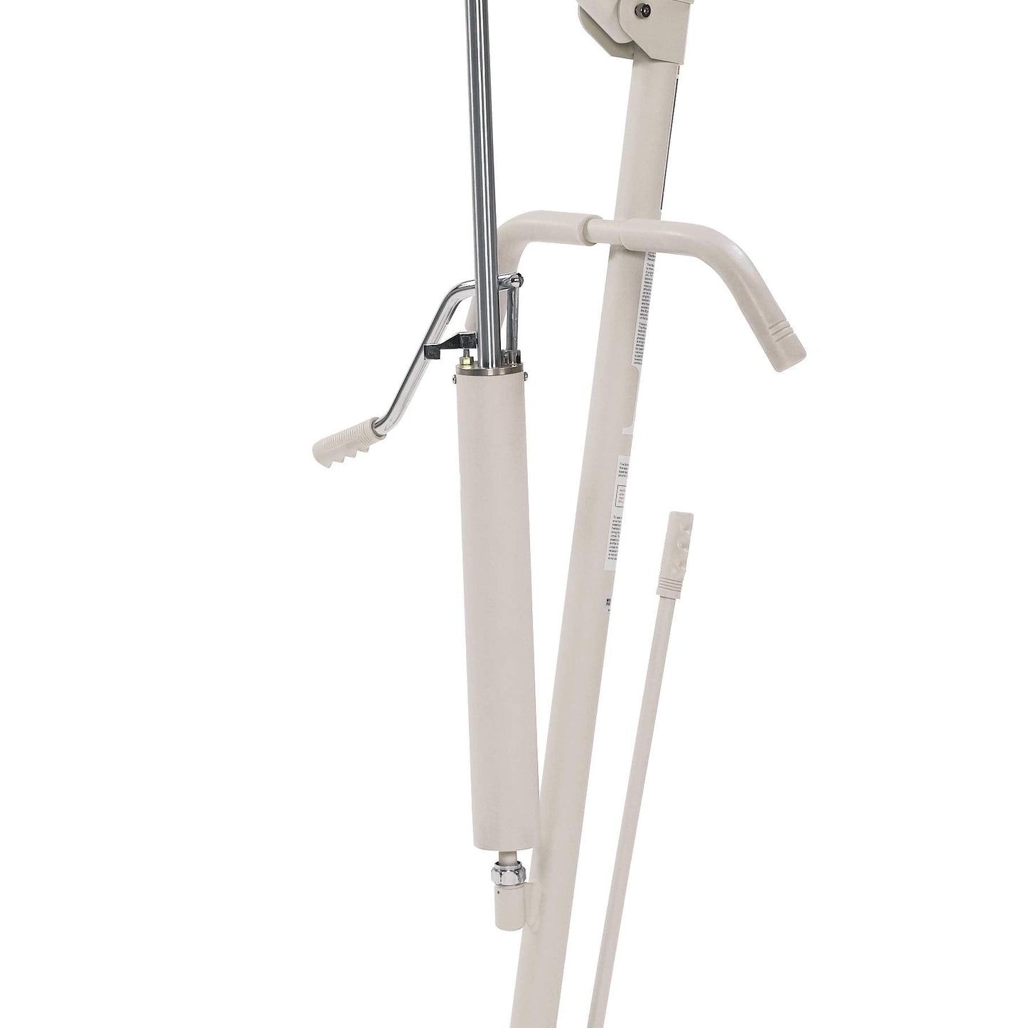 Invacare Hydraulic Patient Lift, Lightweight Transfer Lift Chair with 450 lb Weight Capacity, Bent Mast for Safer Transfers, 6-Point Padded Swivel Bar, Floor-to-Bed Height Range for Fall Recovery