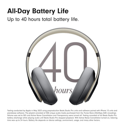 Beats Studio Pro with AppleCare+ for Headphones (2 Years) - Sand Gray