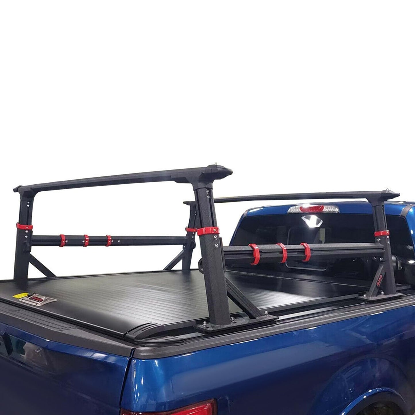 SCITOO Bed Rack Tacoma Cargo Carrier Cargo Rack System Compatible for Universal Pickup Truck Overland Rack Truck Bed Rack Cargo Carrier