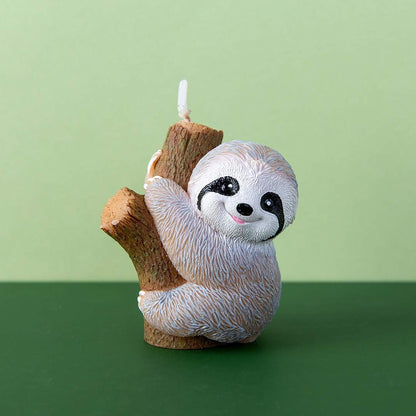 Cute Baby Sloth Birthday Candle for Party and Baby Shower Decorations
