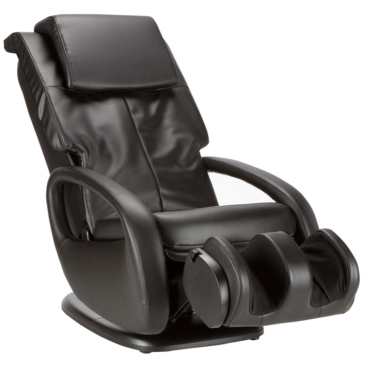 Human Touch WholeBody Swivel-Base Full Body Relax and Massage Chair - Perfect for Home Relaxation and Stress Relief | Warm Air Heating | Customizable Massage | Retractable Ottoman | Black Color, 7.1"