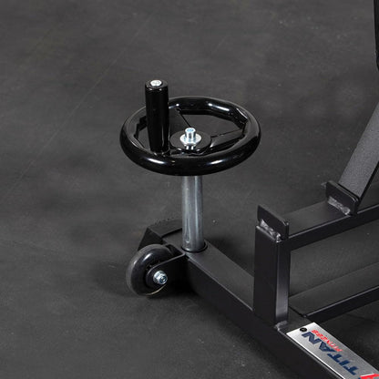 Titan Fitness Leg Stretcher Machine, Up to 180 Degree Leg Split Flexibility Training, Rated 330 LB Capacity, Adduction Leg Stretching Machine, Stretch Equipment for Flexibility and Hip Mobility
