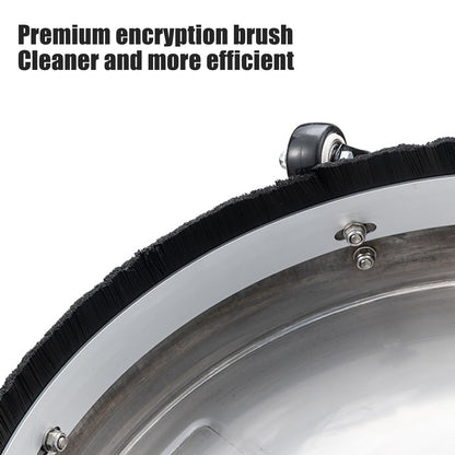 TRELVEX 15" Pressure Washer Surface Cleaner, Surface Cleaner for Pressure Washer,Stainless Steel Power Washer Accessory 1/4" Quick Connector, 2 ExWand Attachments, 2000 PSI Stainless Steel