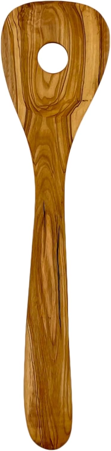 AramediA Olive Wood Risotto Spoon, Handcrafted, Heat-Resistant, Perfect for Stirring Risotto, Eco-Friendly