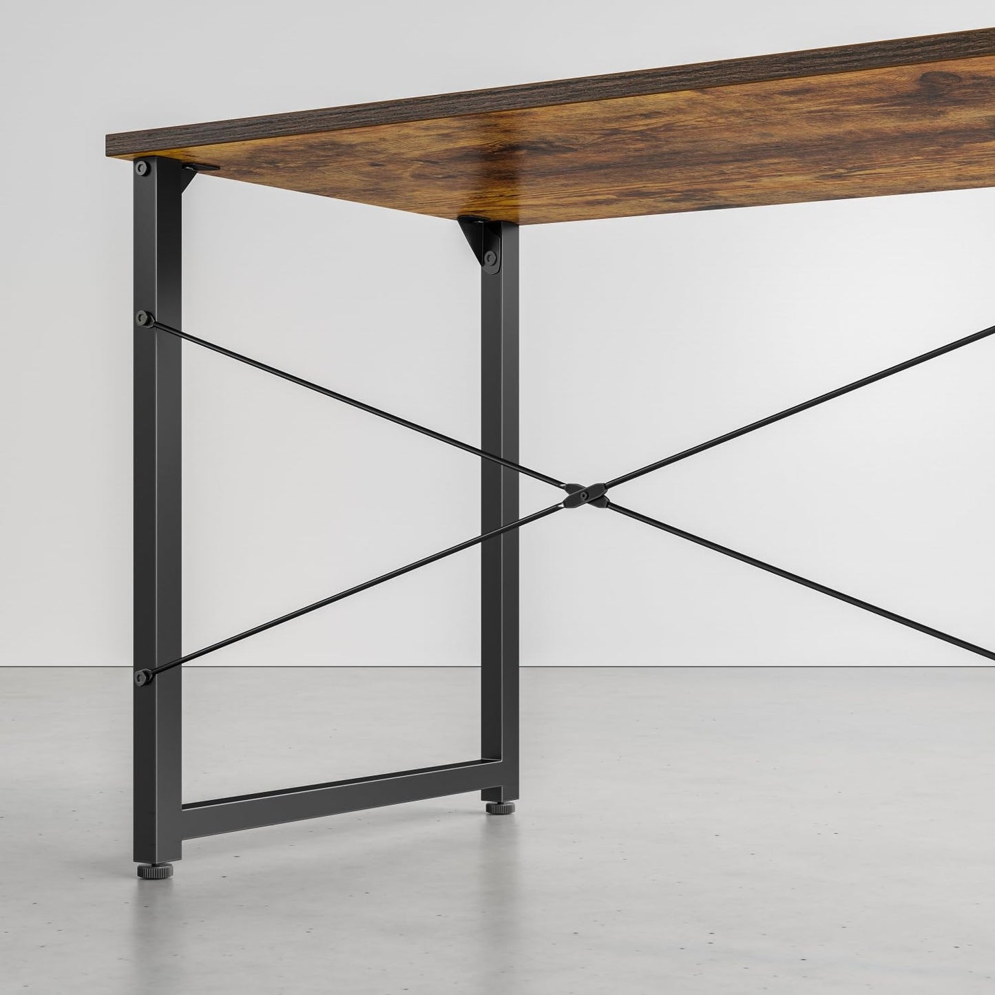 CubiCubi Computer Desk, 32 inch Small Home Office Desk for Small Spaces, Modern Simple Style for Home, Office, Study, Writing, Rustic Brown