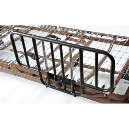 Med Mart Fully Electric Hospital Bed Set - Foam Mattress, Half Rails Included - Enhanced Comfort, Convenience
