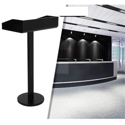 CAMBOS Lectern Podium Stand, Lectern Podium Stand,Lectern Podium Welcome Table Speaking Stage Master of Ceremonies for Hotel Restaurant Entrance