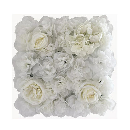 JIIPOREGJ Artificial Hedges Flowers Privacy Fence Screen Panels,for Backdrop Wedding Wall Decoration,Lightweight and Easy to Install,15pcs