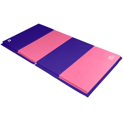 We Sell Mats Gymnastics Mat, Folding Tumbling Mat, Portable with Hook & Loop Fasteners