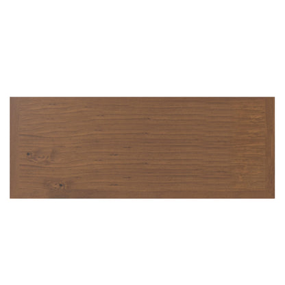 SIMPLIHOME Amherst TV Stand - 54 inch Wide Solid Wood Media Console in Medium Saddle Brown, Transitional Entertainment Center for Living Room for TVs up to 60 Inches with Shelves and Cable Management