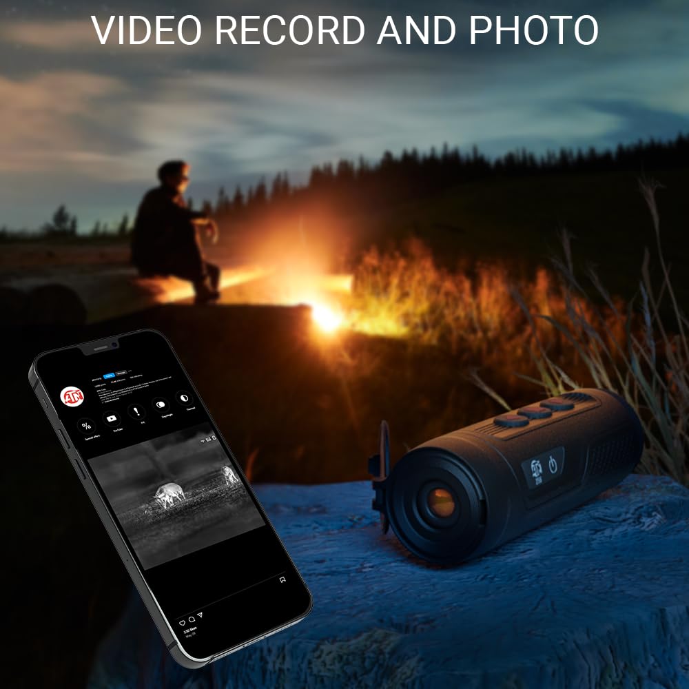ATN BlazeSeeker-207 Thermal Imaging Monocular 256x192; 1-8.8X 12 Micron <35 NETD 50 Hz