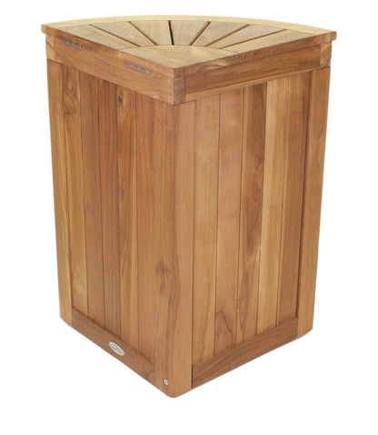 Kai Corner Teak Laundry & Storage Hamper