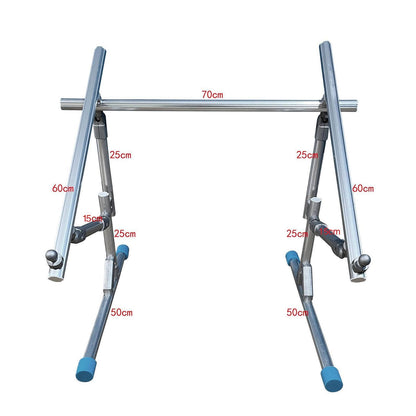 KiBcsLic Embroidery Stitch Stand, Aluminum Alloy, Sturdy, Practical Adjustable, Floor Standing, Embroidery Frame Stand , 1 Bar