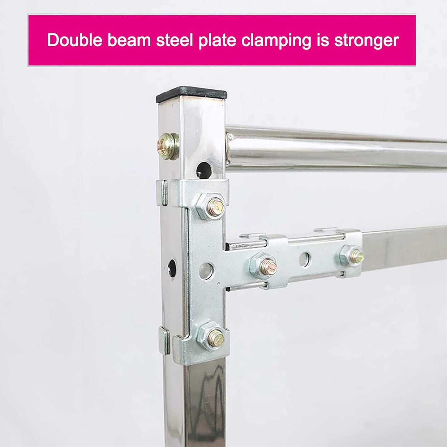 ELUKHT Embroidery Stand, Adjustable Stainless Steel Embroidery Stand for Cross Stitch and Sewing, Ideal Floor Frame and Lap Table for Art and Craft Projects.