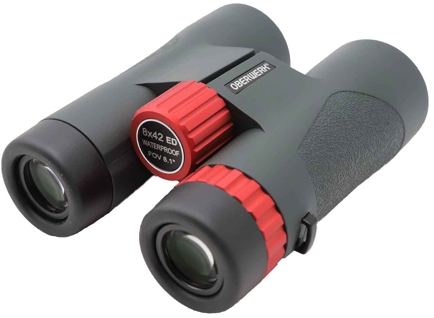 Oberwerk Sport ED 8x42 Professional Binoculars, Roof Prism, Fully Multi-Coated & Waterproof, Dielectric & Phase-Coated Prisms, Twist-Up Eyecups, Bird Watching, Hiking & Outdoor Use, Green